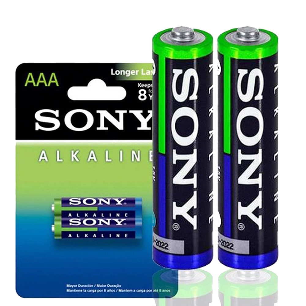 Sony AA Battery (ALKALINE) Pack Of 2 Non-Rechargeable Batteries